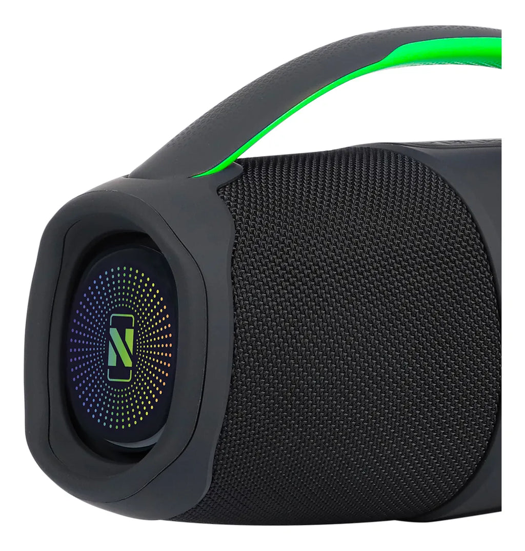 Parlante Bluetooth Portátil NP-SP01V – Resistente IPX6 + Luces LED RGB